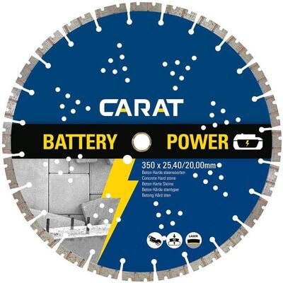 Carat, Sägeblatt, CBP2504000 Diamantsäge für Akku-Winkelschleifer Ø250mm x 25,4/20 mm Carat, Sägeblatt, CBP2504000 Diamantsäge für Akku-Winkelschleifer Ø250mm x 25,4/20 mm