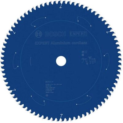 Bosch Professional Zubehör, Sägeblatt, 2608902247 EXPERT cirkelzaagblad - 305 x 25.4 x 80T - aluminium Bosch Professional Zubehör, Sägeblatt, 2608902247 EXPERT cirkelzaagblad - 305 x 25.4 x 80T - aluminium