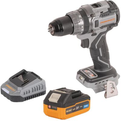 Procraft, Bohrmaschine + Akkuschrauber, Industrial CD20Abb Akku Schlagbohrschrauber 20 V 85 Nm + 1x Akku 4,0 Ah + Ladegerät (Schlagbohrschrauber) Procraft, Bohrmaschine + Akkuschrauber, Industrial CD20Abb Akku Schlagbohrschrauber 20 V 85 Nm + 1x Akku 4,0 Ah + Ladegerät (Schlagbohrschrauber)