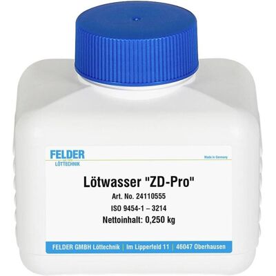 Felder Lottechnik Felder Löttechnik "ZD-pro" Lötwasser Inhalt 1 St. (Lötwasser), Lötgerät Zubehör Felder Lottechnik Felder Löttechnik "ZD-pro" Lötwasser Inhalt 1 St. (Lötwasser), Lötgerät Zubehör