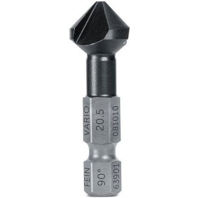 Fein, Bohrereinsatz, 90° Kegelsenker 20.5 mm (M10), Ø 20,5 mm (20,5 mm) Fein, Bohrereinsatz, 90° Kegelsenker 20.5 mm (M10), Ø 20,5 mm (20,5 mm)