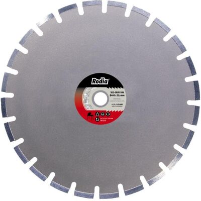 Rodia, Sägeblatt, 11.21.400 Diamanttrennscheibe Seg Gray 10N Ø 400-25,4 mm Rodia, Sägeblatt, 11.21.400 Diamanttrennscheibe Seg Gray 10N Ø 400-25,4 mm
