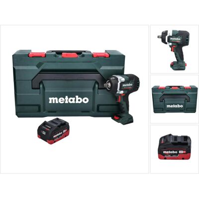 Metabo, Bohrmaschine + Akkuschrauber, SSW 18 LTX 800 BL Akku Schlagschrauber 18 V 800 Nm 1/2" Brushless + 1x Akku 5,5 Ah + metaBOX (Schlagschrauber) Metabo, Bohrmaschine + Akkuschrauber, SSW 18 LTX 800 BL Akku Schlagschrauber 18 V 800 Nm 1/2" Brushless + 1x Akku 5,5 Ah + metaBOX (Schlagschrauber)