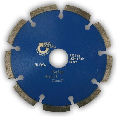 Kern Deudiam, Sägeblatt, Diamanttrennscheibe 125mm LC Laser f.Beton,Waschbet Kern Deudiam, Sägeblatt, Diamanttrennscheibe 125mm LC Laser f.Beton,Waschbet