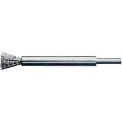 Lessmann, Schleifmittel, Pinselbürste Ø 12 mm Schaft 6 mm Drahtstärke 0,3 mm Edelstahl 15000 min-¹ Lessmann, Schleifmittel, Pinselbürste Ø 12 mm Schaft 6 mm Drahtstärke 0,3 mm Edelstahl 15000 min-¹
