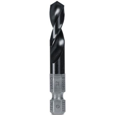 Fein, Bohrereinsatz, VARIO Spiralbohrer 12 mm (M14 Gewinde), Bohr-Ø 12 mm (12 mm) Fein, Bohrereinsatz, VARIO Spiralbohrer 12 mm (M14 Gewinde), Bohr-Ø 12 mm (12 mm)