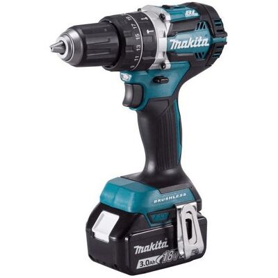 Makita, Werkzeugakku + Ladegerät, Wiertarko-wkrętarka DHP484RFJ 18 V 2 x akumulator 3 Ah Makita, Werkzeugakku + Ladegerät, Wiertarko-wkrętarka DHP484RFJ 18 V 2 x akumulator 3 Ah