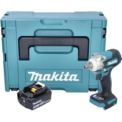 Makita, Bohrmaschine + Akkuschrauber, DTW 301 F1J Akku Schlagschrauber 18 V 330 Nm 1/2" Brushless + 1x Akku 3,0 Ah + Makpac - ohne (Schlagschrauber) Makita, Bohrmaschine + Akkuschrauber, DTW 301 F1J Akku Schlagschrauber 18 V 330 Nm 1/2" Brushless + 1x Akku 3,0 Ah + Makpac - ohne (Schlagschrauber)