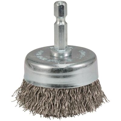 Makita, Schleifmittel, Zubehör D-76560 Topfbürste ZK1/4 x 50 mm aus Edelstahl Makita, Schleifmittel, Zubehör D-76560 Topfbürste ZK1/4 x 50 mm aus Edelstahl
