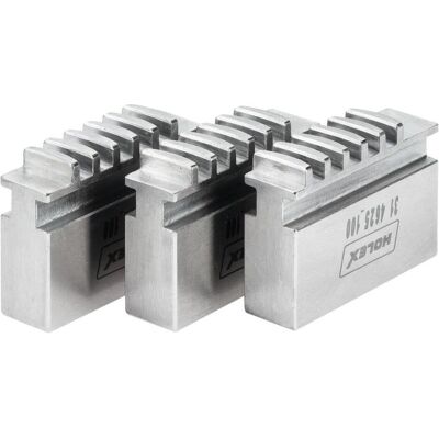 Holex, Zubehör Maschine, Blockbacken-Set 3-teilig, weich 100 mm Holex, Zubehör Maschine, Blockbacken-Set 3-teilig, weich 100 mm