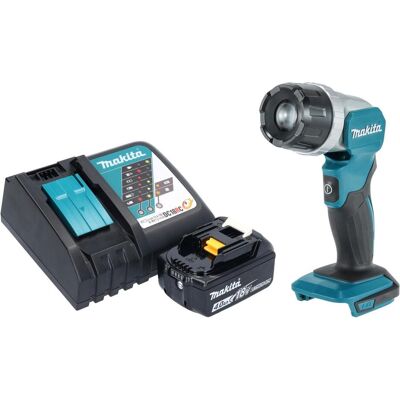 Makita, Arbeitsleuchte, DML 808 RM1 Akku Handstrahler 14,4 / 18 V 190 lm LED + 1x Akku 4,0 Ah + Ladegerät (190 lm) Makita, Arbeitsleuchte, DML 808 RM1 Akku Handstrahler 14,4 / 18 V 190 lm LED + 1x Akku 4,0 Ah + Ladegerät (190 lm)