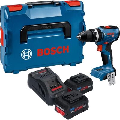 Bosch Professional, Bohrmaschine + Akkuschrauber, GSB 18V-65 Professional Akku Schlagbohrschrauber 18 V 65 Nm Brushless + 2x ProCORE Akku 5,5 (Schlagbohrschrauber) Bosch Professional, Bohrmaschine + Akkuschrauber, GSB 18V-65 Professional Akku Schlagbohrschrauber 18 V 65 Nm Brushless + 2x ProCORE Akku 5,5 (Schlagbohrschrauber)