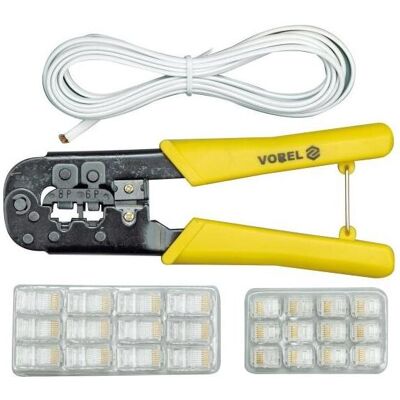 Toya, Zange, Steckerzange + 2,5 m Kabel, für RJ 11, 45 Stecker, ergonomischer -Griff (21 mm) Toya, Zange, Steckerzange + 2,5 m Kabel, für RJ 11, 45 Stecker, ergonomischer -Griff (21 mm)