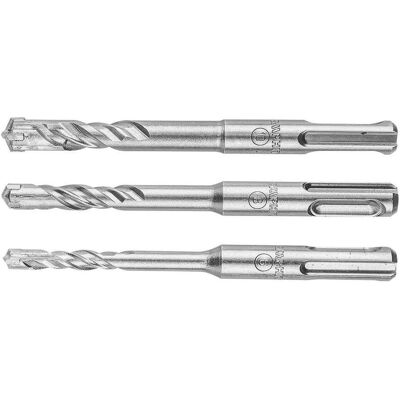 Graphite, Bohrereinsatz, Graphitbetonbohrer SDS + 6 10 8mm 3St. (57H570) (10, 6, 8 mm) Graphite, Bohrereinsatz, Graphitbetonbohrer SDS + 6 10 8mm 3St. (57H570) (10, 6, 8 mm)