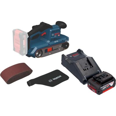 Professional, Schleifmaschine + Poliermaschine, Bosch GBS 18V-75 Akku Bandschleifer 18 V 76 x 533 mm Brushless + 1x Akku 5,0 Ah + Ladegerät (Bandschleifer) Professional, Schleifmaschine + Poliermaschine, Bosch GBS 18V-75 Akku Bandschleifer 18 V 76 x 533 mm Brushless + 1x Akku 5,0 Ah + Ladegerät (Bandschleifer)