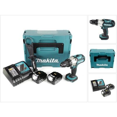 Makita, Bohrmaschine + Akkuschrauber, DDF 451 RFJ Akku Bohrschrauber 18V 80Nm + 2x Akkus 3,0Ah + Ladegerät im Makpac (Bohrschrauber) Makita, Bohrmaschine + Akkuschrauber, DDF 451 RFJ Akku Bohrschrauber 18V 80Nm + 2x Akkus 3,0Ah + Ladegerät im Makpac (Bohrschrauber)