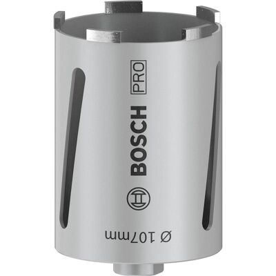 Bosch Professional Zubehör, Bohrereinsatz, PRO Core Cutter dry, 107 x 150 mm, G 1/2 Zoll (107 mm) Bosch Professional Zubehör, Bohrereinsatz, PRO Core Cutter dry, 107 x 150 mm, G 1/2 Zoll (107 mm)