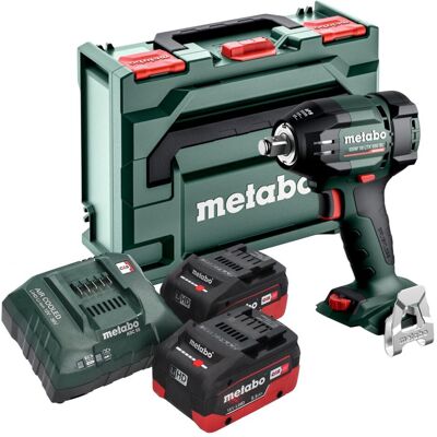 Metabo, Bohrmaschine + Akkuschrauber, SSW 18 LTX 550 BL Akku Schlagschrauber 18 V 550 Nm Brushless + 2x LiHD Akku 5,5 Ah + (Schlagschrauber) Metabo, Bohrmaschine + Akkuschrauber, SSW 18 LTX 550 BL Akku Schlagschrauber 18 V 550 Nm Brushless + 2x LiHD Akku 5,5 Ah + (Schlagschrauber)