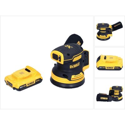 DeWalt, Schleifmaschine + Poliermaschine, DCW 210 N Akku Exzenterschleifer 18 V 125 mm Brushless + 1x Akku 2,0 Ah - ohne Ladegerät (Exzenterschleifer) DeWalt, Schleifmaschine + Poliermaschine, DCW 210 N Akku Exzenterschleifer 18 V 125 mm Brushless + 1x Akku 2,0 Ah - ohne Ladegerät (Exzenterschleifer)