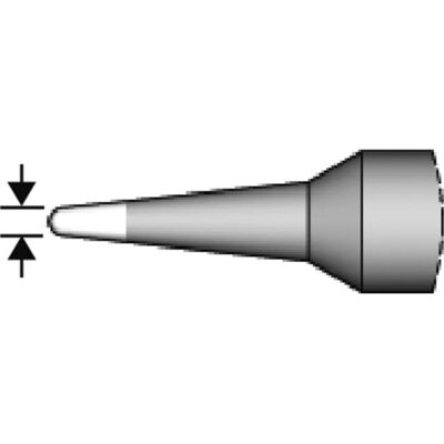 JBC Lötspitze Serie C210, Rundform, C210027/Ø 1,5 mm, abgeschrägt (Lötspitze), Lötgerät Zubehör JBC Lötspitze Serie C210, Rundform, C210027/Ø 1,5 mm, abgeschrägt (Lötspitze), Lötgerät Zubehör