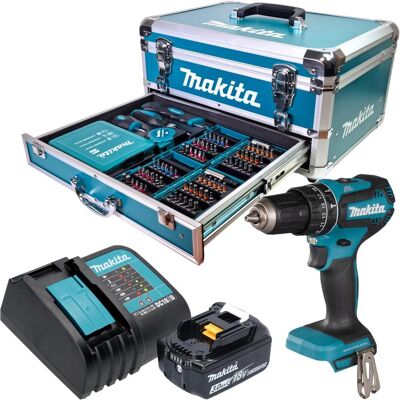 Makita, Bohrmaschine + Akkuschrauber, DHP 485 (Schlagbohrschrauber) Makita, Bohrmaschine + Akkuschrauber, DHP 485 (Schlagbohrschrauber)