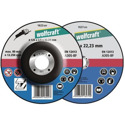 wolfcraft, Sägeblatt, 1 Trennscheibe Metall ø230x2,5x22,2mm wolfcraft, Sägeblatt, 1 Trennscheibe Metall ø230x2,5x22,2mm