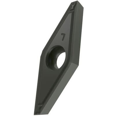 Dormer, Zubehör Maschine, Drehwendeschneidplatte ISO VCGX 130300FL-FF2:TT010 Bohrungs-D. 3,4mm Farbe Grau - VPE: 10 Dormer, Zubehör Maschine, Drehwendeschneidplatte ISO VCGX 130300FL-FF2:TT010 Bohrungs-D. 3,4mm Farbe Grau - VPE: 10