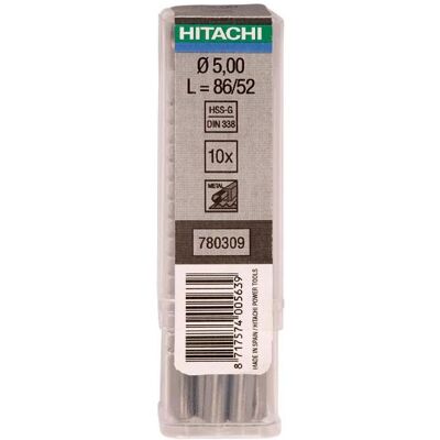 Hikoki, Bohrereinsatz, Zubehör 780287 Metall-Bohrer HSS-G DIN 338 3,2x65 mm 10 Stück (65 Millimeter) Hikoki, Bohrereinsatz, Zubehör 780287 Metall-Bohrer HSS-G DIN 338 3,2x65 mm 10 Stück (65 Millimeter)