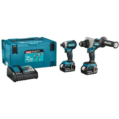 Makita, Elektrowerkzeug Set, DLX2545TJ LXT 18V Combiset 2 Maschinen 2x 5.0 Ah Akku und Ladegerät in Mbox Makita, Elektrowerkzeug Set, DLX2545TJ LXT 18V Combiset 2 Maschinen 2x 5.0 Ah Akku und Ladegerät in Mbox