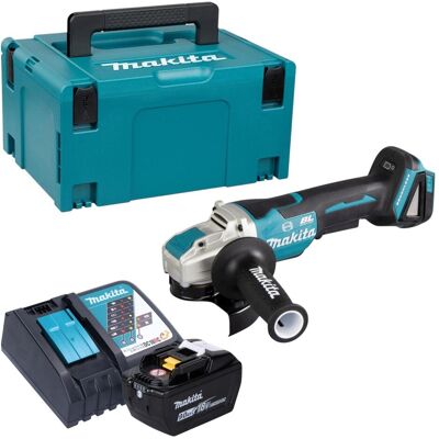 Makita, Winkelschleifer, DGA 520 ZX1 Akku Winkelschleifer 18 V 125 mm X-LOCK Brushless + 1x Akku 9,0 Ah + Ladegerät + (125 mm) Makita, Winkelschleifer, DGA 520 ZX1 Akku Winkelschleifer 18 V 125 mm X-LOCK Brushless + 1x Akku 9,0 Ah + Ladegerät + (125 mm)