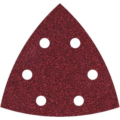 wolfcraft, Schleifmittel, 5 Haft-Schleifbl. Korund K80 Delta 95mm (80) wolfcraft, Schleifmittel, 5 Haft-Schleifbl. Korund K80 Delta 95mm (80)