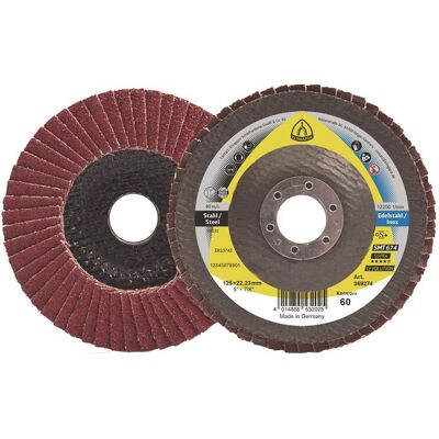 Magni, Schleifmittel, Fächerschleifsch. SMT 674 125x22,23mm gewölbt K40 Keramikkorund K40 Klingspor (40) Magni, Schleifmittel, Fächerschleifsch. SMT 674 125x22,23mm gewölbt K40 Keramikkorund K40 Klingspor (40)