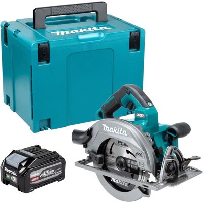 Makita, Handkreissäge, HS 003 GU101 Akku Handkreissäge 40 V max. 190 mm Brushless + 1x Akku 4,0 Ah + Makpac - ohne Makita, Handkreissäge, HS 003 GU101 Akku Handkreissäge 40 V max. 190 mm Brushless + 1x Akku 4,0 Ah + Makpac - ohne