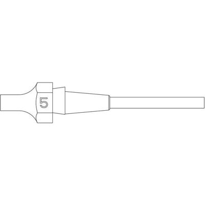 Weller Erem Weller XDSL5 Ersatz-Entlötdüse 1.8mm, für DSX120, Lötgerät Zubehör Weller Erem Weller XDSL5 Ersatz-Entlötdüse 1.8mm, für DSX120, Lötgerät Zubehör