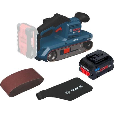 Professional, Schleifmaschine + Poliermaschine, Bosch GBS 18V-75 Akku Bandschleifer 18 V 76 x 533 mm Brushless + 1x ProCORE Akku 5,5 Ah - ohne (Bandschleifer) Professional, Schleifmaschine + Poliermaschine, Bosch GBS 18V-75 Akku Bandschleifer 18 V 76 x 533 mm Brushless + 1x ProCORE Akku 5,5 Ah - ohne (Bandschleifer)