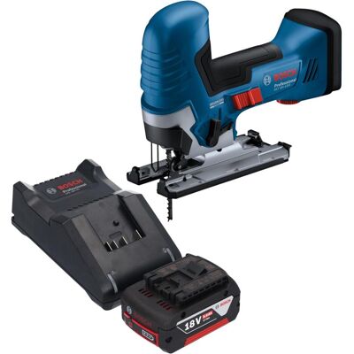 Bosch Professional, Stichsäge, GST 18V-125 S Professional Akku Stichsäge 18 V 125 mm Brushless + 1x Akku 5,0 Ah + Ladegerät Bosch Professional, Stichsäge, GST 18V-125 S Professional Akku Stichsäge 18 V 125 mm Brushless + 1x Akku 5,0 Ah + Ladegerät