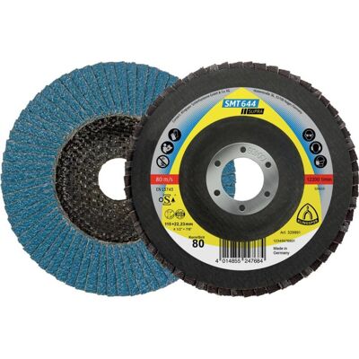 KLINGSPOR - Wellenförmiger Schleifscheibe 115mm Körnung 80 KLINGSPOR - Wellenförmiger Schleifscheibe 115mm Körnung 80
