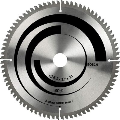 Bosch Professional Zubehör, Sägeblatt, PRO Multi Material Kreissägeblatt, 254 x 3,2 x 30 mm Bosch Professional Zubehör, Sägeblatt, PRO Multi Material Kreissägeblatt, 254 x 3,2 x 30 mm