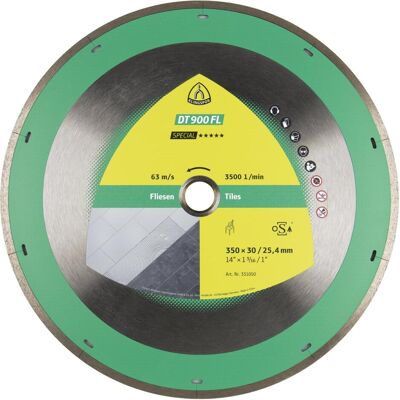Klingspor, Sägeblatt, DT 900 FL Special - Diamanttrennscheibe 350 x 25,4 / 30 mm Klingspor, Sägeblatt, DT 900 FL Special - Diamanttrennscheibe 350 x 25,4 / 30 mm
