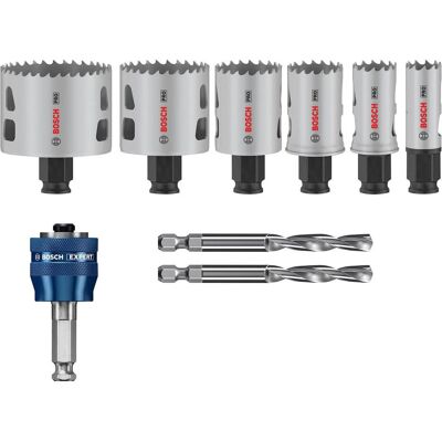Bosch Professional Zubehör, Lochsäge, PRO Multi Material PC Plus Lochsägen-Set, 9-tlg. (20 mm, 25 mm, 32 mm, 38 mm, 51 mm, 64 mm) Bosch Professional Zubehör, Lochsäge, PRO Multi Material PC Plus Lochsägen-Set, 9-tlg. (20 mm, 25 mm, 32 mm, 38 mm, 51 mm, 64 mm)
