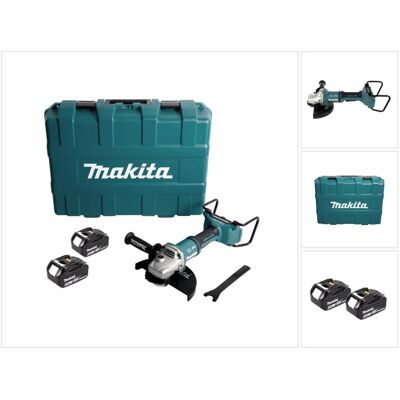 Makita, Winkelschleifer, DGA 900 TKX2 Akku Winkelschleifer 36V ( 2x18V ) 230mm Brushless + 2x Akku 5,0Ah + Ezynut + (230 mm) Makita, Winkelschleifer, DGA 900 TKX2 Akku Winkelschleifer 36V ( 2x18V ) 230mm Brushless + 2x Akku 5,0Ah + Ezynut + (230 mm)