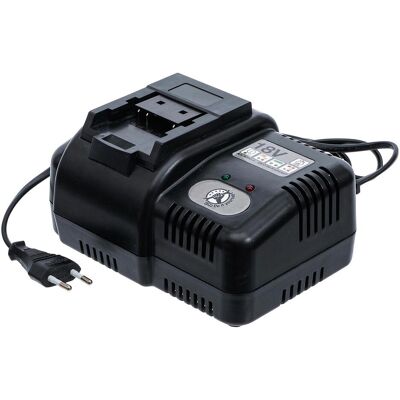 BGS, Werkzeugakku + Ladegerät, Schnellladegerät für Akku-Schlagschrauber Art. 9260 (18 V) BGS, Werkzeugakku + Ladegerät, Schnellladegerät für Akku-Schlagschrauber Art. 9260 (18 V)