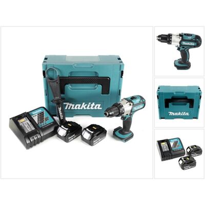 Makita, Bohrmaschine + Akkuschrauber, DDF 451 RMJ Akku Bohrschrauber 18V 80Nm + 2x Akkus 4,0Ah + Ladegerät im Makpac (Bohrschrauber) Makita, Bohrmaschine + Akkuschrauber, DDF 451 RMJ Akku Bohrschrauber 18V 80Nm + 2x Akkus 4,0Ah + Ladegerät im Makpac (Bohrschrauber)
