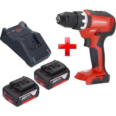 Rothenberger, Bohrmaschine + Akkuschrauber, RO DD55 Akku Bohrschrauber 18 V 55 Nm Brushless AMPShare + 2x Akku 5,0 Ah + Ladegerät (Bohrschrauber) Rothenberger, Bohrmaschine + Akkuschrauber, RO DD55 Akku Bohrschrauber 18 V 55 Nm Brushless AMPShare + 2x Akku 5,0 Ah + Ladegerät (Bohrschrauber)