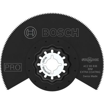 Bosch Professional Zubehör, Sägeblatt, PRO ACZ 85 EIB Blatt für Multifunktionswerkzeuge, 85 mm Bosch Professional Zubehör, Sägeblatt, PRO ACZ 85 EIB Blatt für Multifunktionswerkzeuge, 85 mm