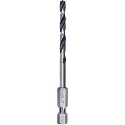 Bosch Professional Zubehör, Bohrereinsatz, Metal HSS HEX PointTeQ Spiralbohrer, 4,2x43x83mm (4,2 Millimeter) Bosch Professional Zubehör, Bohrereinsatz, Metal HSS HEX PointTeQ Spiralbohrer, 4,2x43x83mm (4,2 Millimeter)