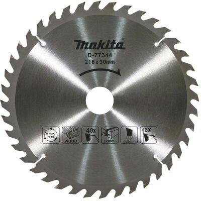 Makita, Sägeblatt, Kreissägeblatt TCT 216x30x40Z Makita, Sägeblatt, Kreissägeblatt TCT 216x30x40Z
