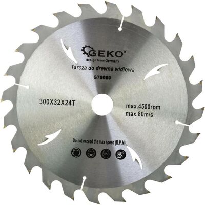 GEKO, Sägeblatt, Sägeblatt, 300x32x24T GEKO, Sägeblatt, Sägeblatt, 300x32x24T