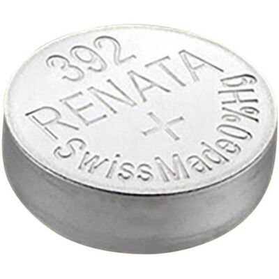 Renata Knopfzelle 392 1.55 V 1 St. 45 mAh Silberoxid (1 Stk., LR41, 45 mAh), Batterien + Akkus Renata Knopfzelle 392 1.55 V 1 St. 45 mAh Silberoxid (1 Stk., LR41, 45 mAh), Batterien + Akkus