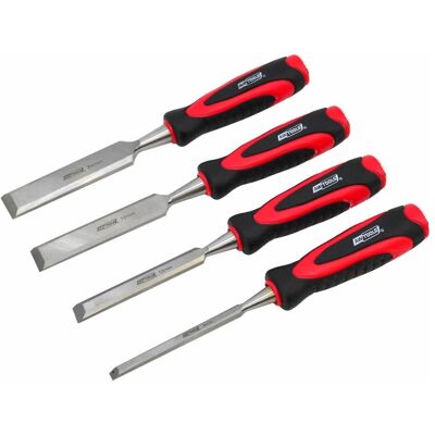AWTOOLS Meißelset mit Kunststoffgriffen - 6/12/18/24 MM - Handwerkzeug AWTOOLS Meißelset mit Kunststoffgriffen - 6/12/18/24 MM - Handwerkzeug